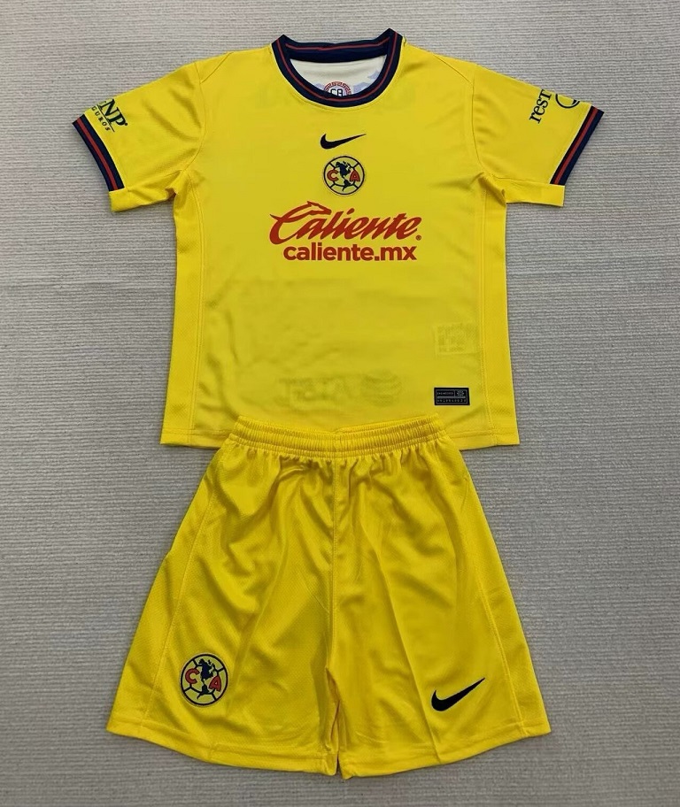 Kids-Club America 24/25 Home Leaked Soccer Jersey